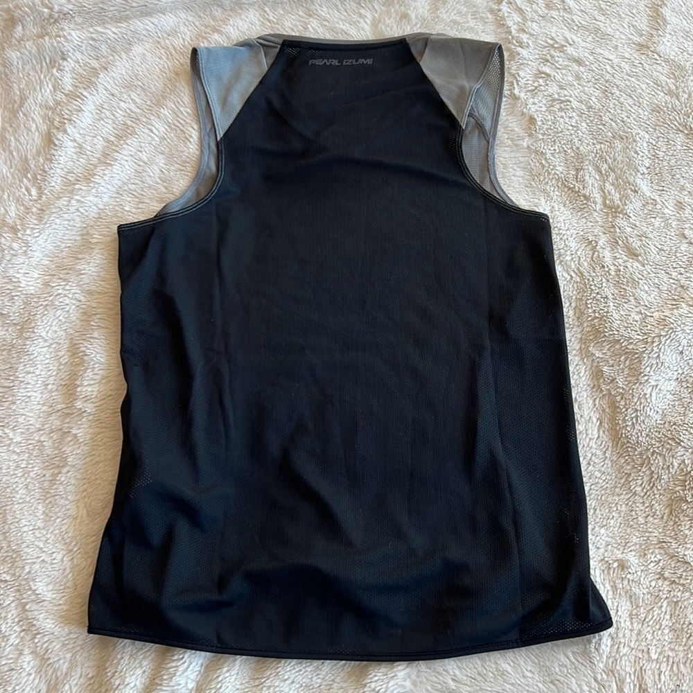 PEARL IZUMI Women's Launch SL Sleeveless Grey Mesh Cycling Jersey large - Picture 5 of 9